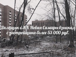 Дольщик с ЖК Новая Самара взыскал за просрочку сдачи дома более 53 000 руб.